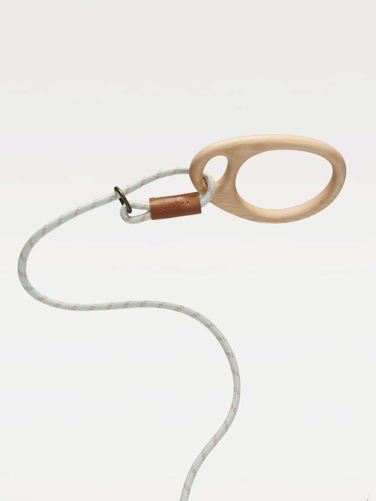 A leash with ring handle